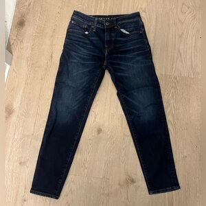 American Eagle dark wash flex jeans 28x28